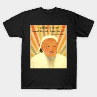 Yak Milk Is The Breakfast of Champions T-Shirt